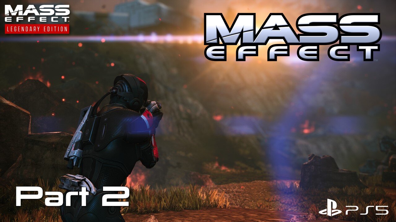 Mass Effect Legendary Edition | Mass Effect 1 Playthrough Part 2 | PS5 Gameplay