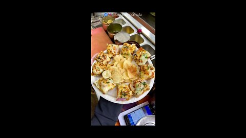 TASTIEST Paneer Tikka Sandwich In Town | Indian Street Food | #Shorts