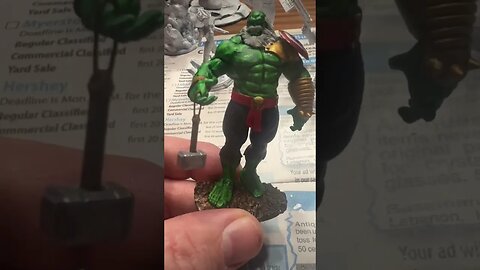 #MarvelComics #Maestro using #ArmyPainter #SpeedPaint #Hulk #Avengers #marvelrpg #minipainting