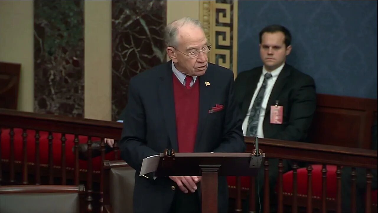 Grassley: Biden White House Needs to Provide Answers on Record Keeping Practices