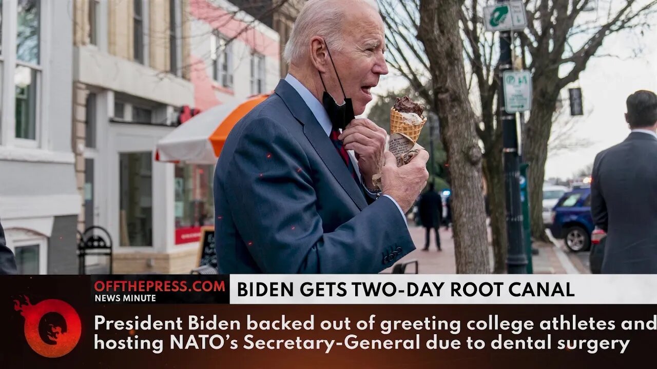 Off The Press | Today's News Minute June 13, 2023 - Biden’s Big Toothache! #breakingnews #news