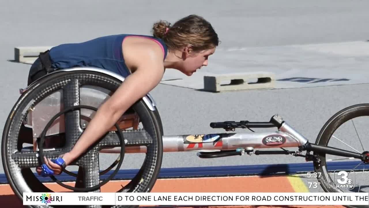 Positively the Heartland: Omaha college student preparing for Tokyo paralympics