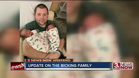 Local man living with heart condition has newborn twins