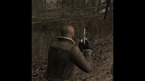 Oooof, right in the cojones. [Resident Evil 4]