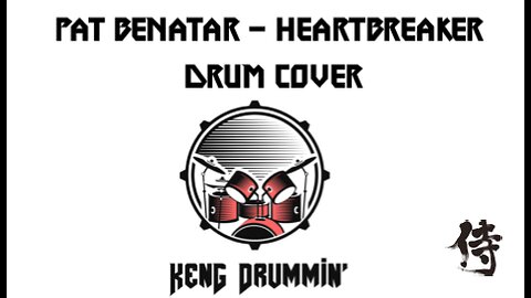 Pat Benatar - Heartbreaker Drum Cover KenG Samurai