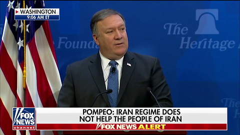 Pompeo Threatens 'Pressure Campaign' If Iran Doesn't Abandon Nuclear Work