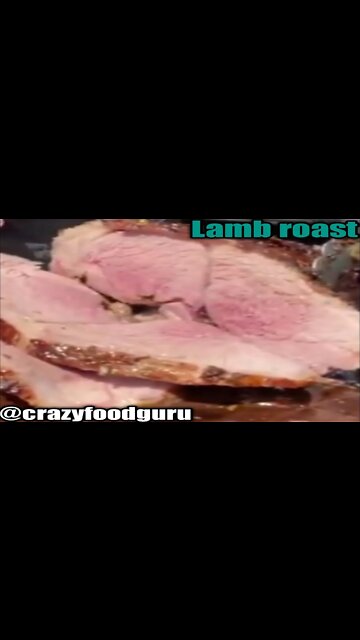 Lamb roast | @crazyfoodguru on IG 🐑🇺🇸😋