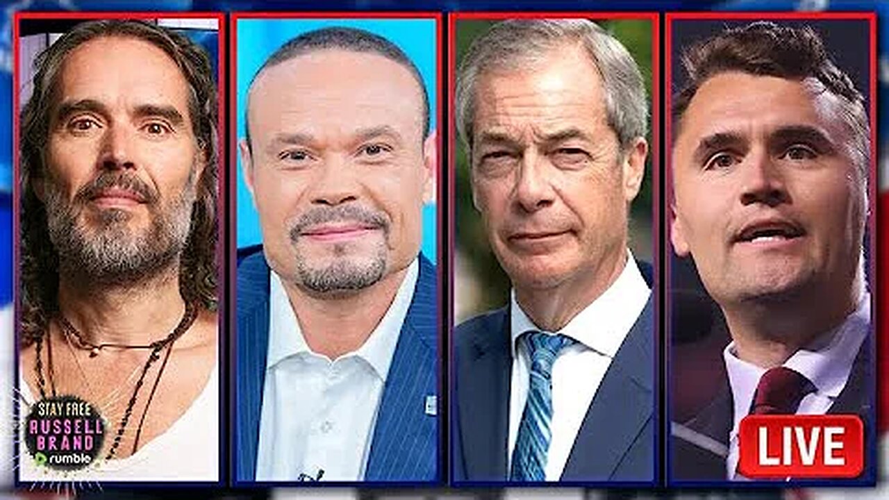 THE BIG FINALE at RNC: LIVE with Dan Bongino, Charlie Kirk & Nigel Farage -