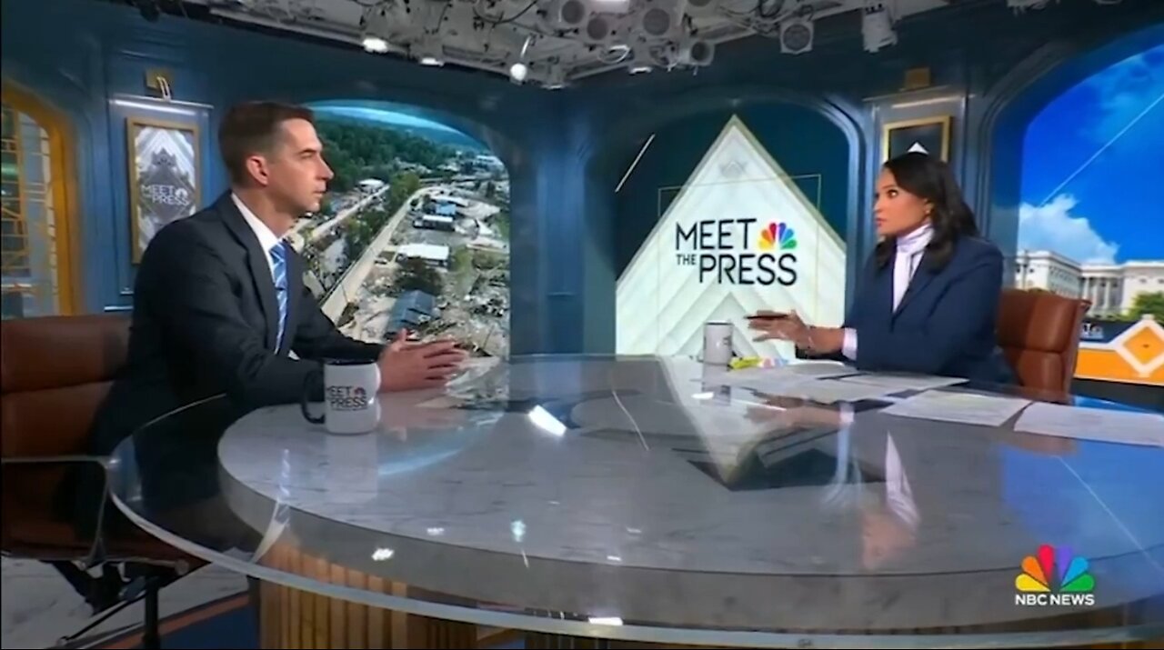 Sen Tom Cotton SCHOOLS NBC Host On Democrat Priorities