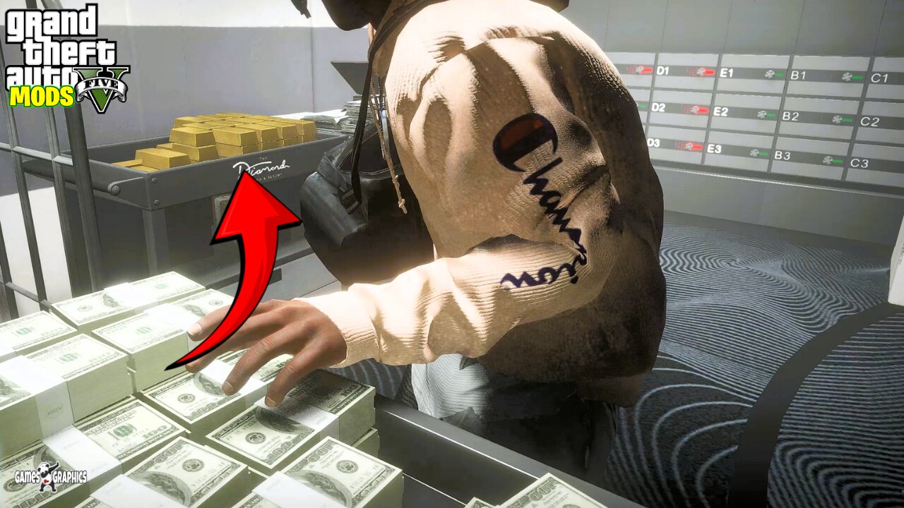 GTA 5 Gefängnis Bank Heist Showcase (Mods)