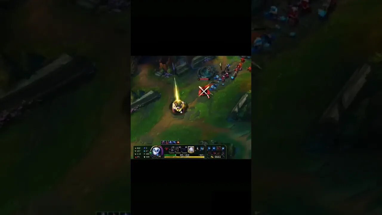 Zed 1v4 #shorts