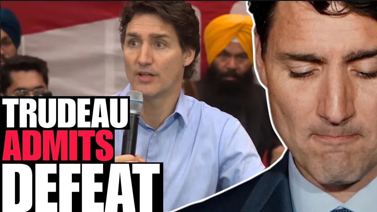 Justin Trudeau ADMITS that conservatives are WINNING the culture war
