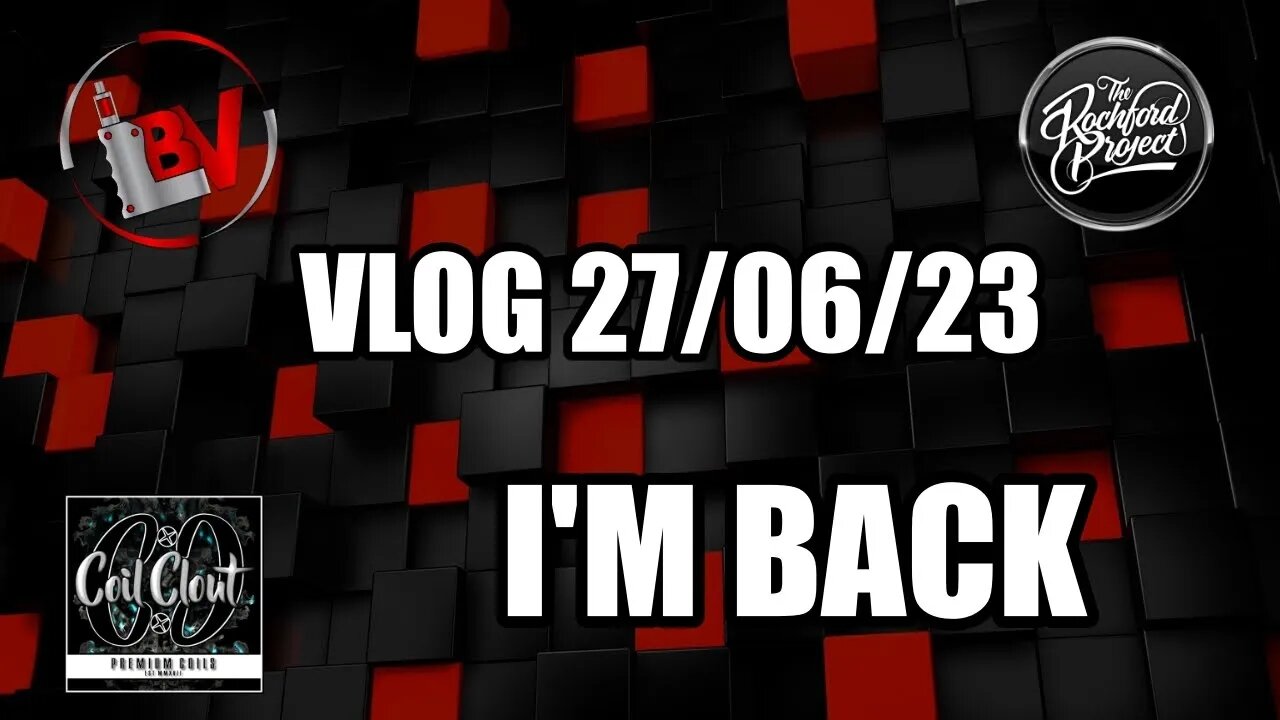 VLOG 28/06/23 I'M BACK, NEW SPONSORS, CHARITY AUCTIONS...