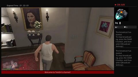 Trek2m is playing Gta-5 online wishing I Didn't Hurt or Feel so Bad day 795