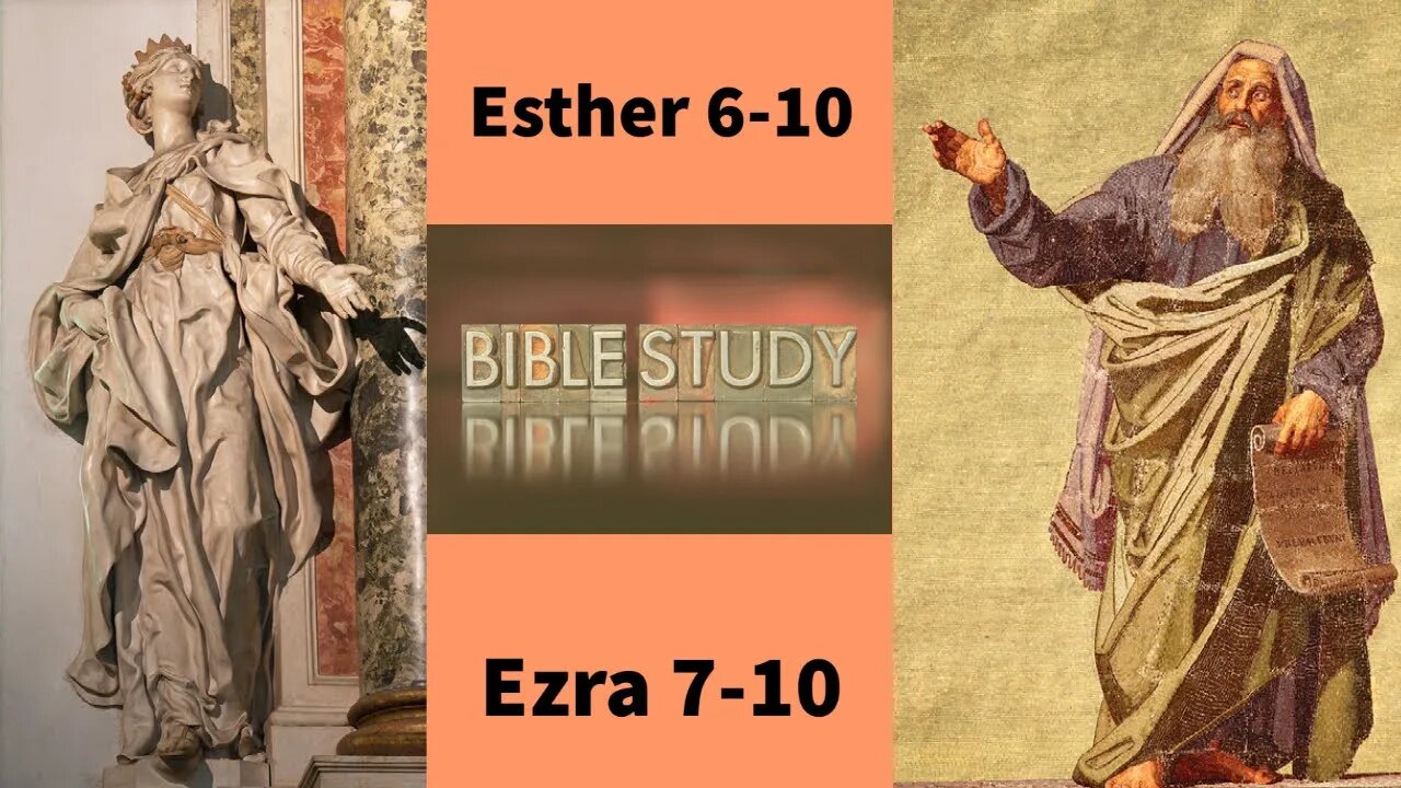 Esther 6-10; Ezra 7-10 (Bible Stories, Reading, and LIVE Q&A)