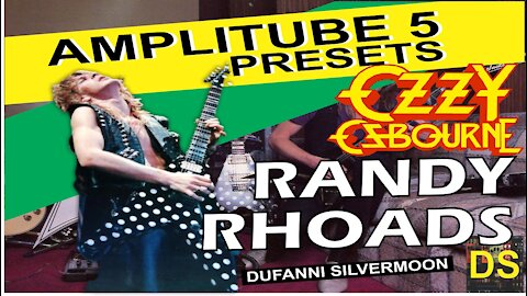 AMPLITUBE 5 PRESETS - RANDY RHOADS