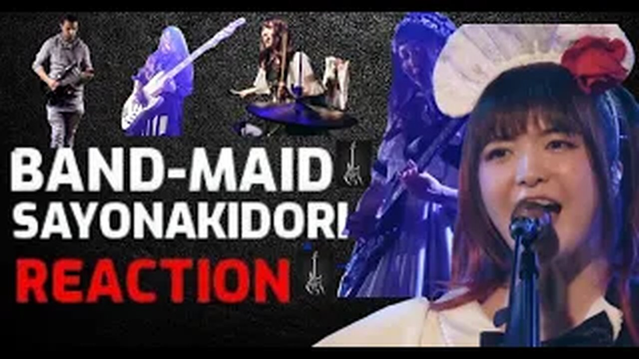 BAND-MAID - Sayonakidori (サヨナキドリ) / Live at Shibuya Eggman reaction