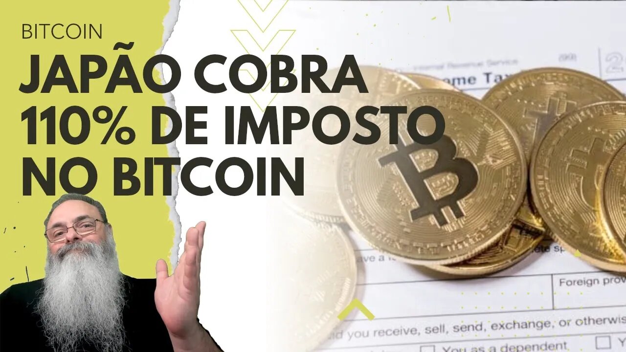 JAPÃO cobra IMPOSTO de HERANÇA de 110% sobre CRIPTOMOEDAS em INCENTIVO ao USO EFETIVO do BITCOIN