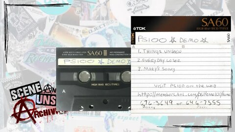 PS100 🖭 Demo (Circa 1998). Mid to late 90's Lansing/Mason, Michigan Christian Alternative band.