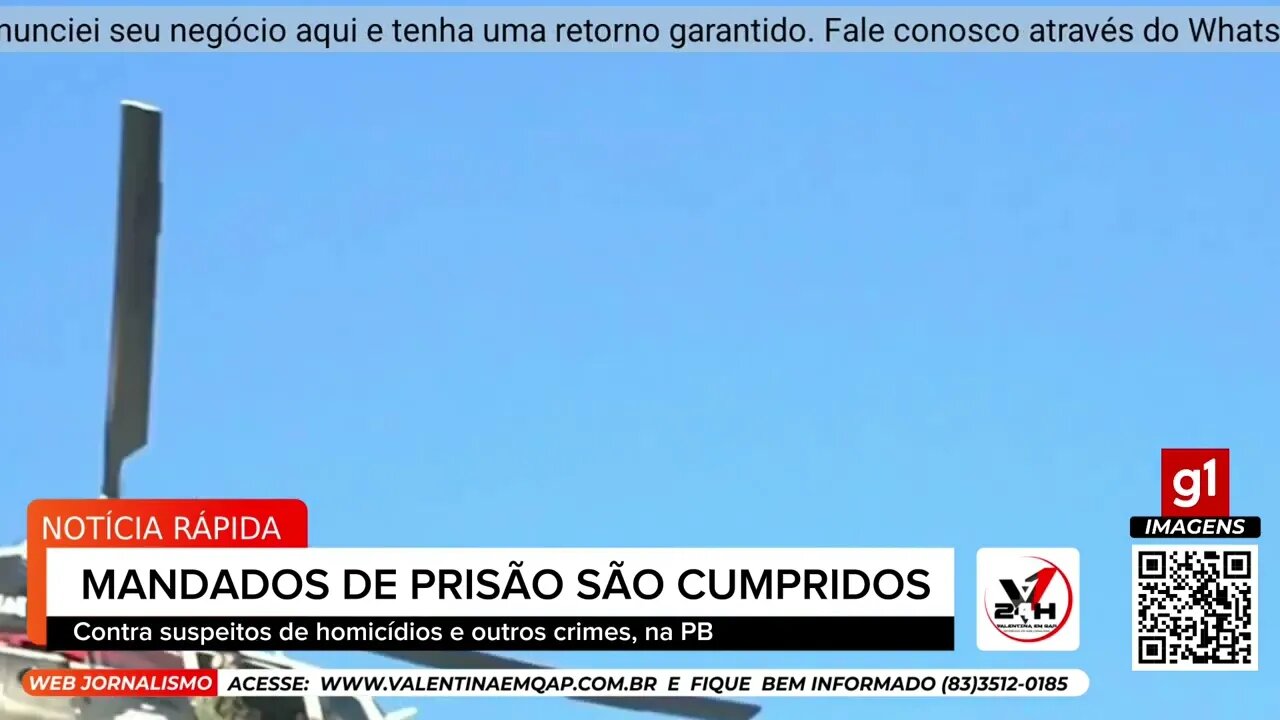 Mais de 20 mandados de prisão são cumpridos contra suspeitos de homicídios e outros crimes, na PB