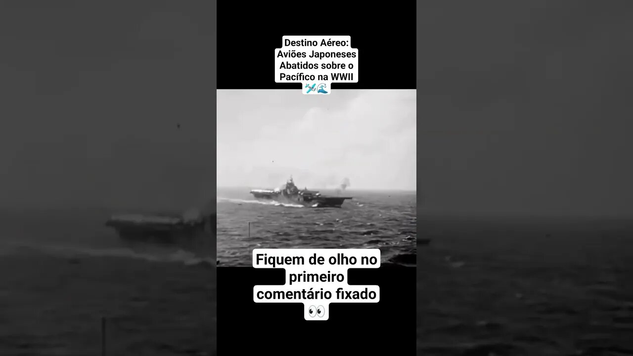 Destino Aéreo: Aviões Japoneses Abatidos sobre o Pacífico na WWII 🛩️🌊 #ww2 #guerra #war