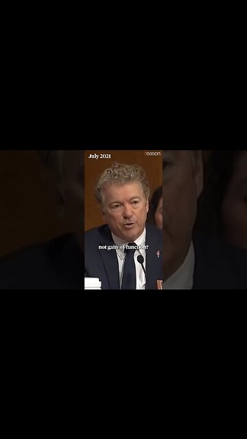 Rand Paul vs. Anthony Fauci