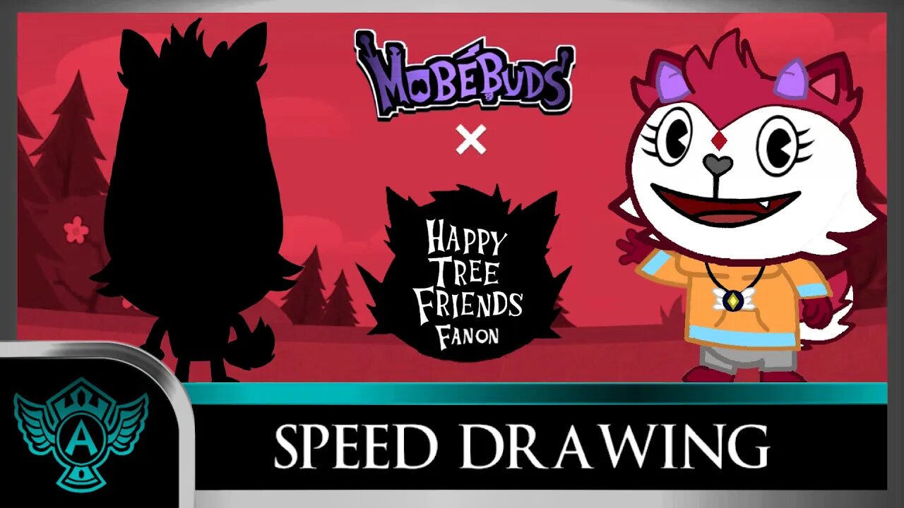 Speed Drawing: Happy Tree Friends Fanon - Val | Mobebuds Style