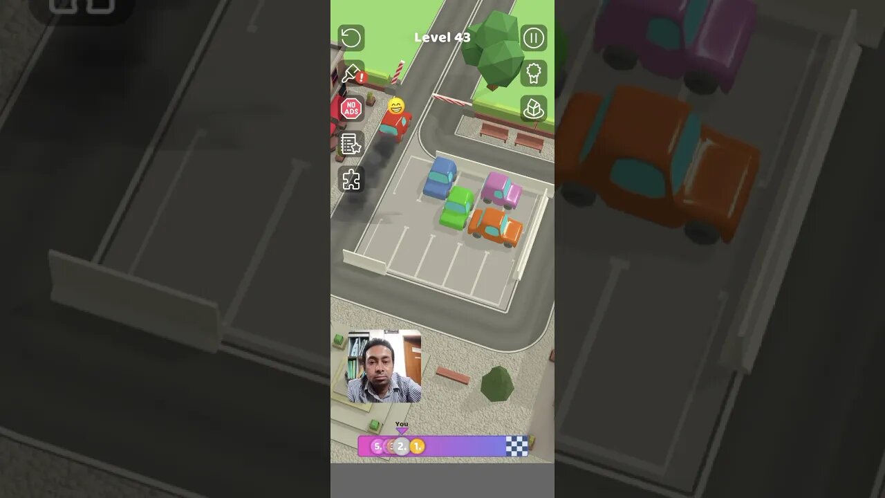 Parking Jam 3D Level 43 #shorts #gameday #gamers #parkingjam3d #game #gameplay