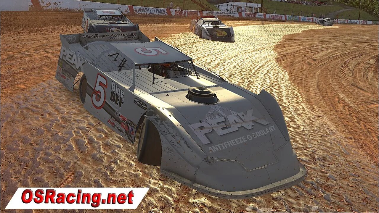 Official Ltd. Late Model Series Racing - Lanier Nat. Speedway - iRacing Dirt #iracing #dirtracing