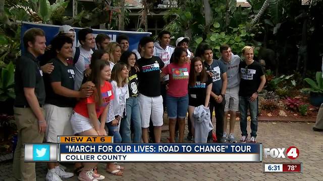 Parkland students lobby for gun control in SWFL