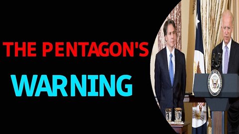 THE PENTAGON WARNING EXCLUSIVE UPDATE TODAY - TRUMP NEWS