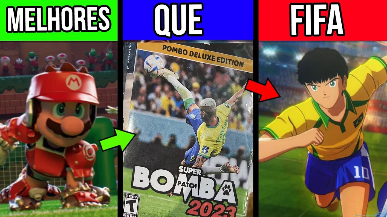 Bomba Patch e JOGOS MELHORES e MAIS BARATO que FIFA | Rk Play