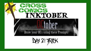 Inktober OCtober drawing Day 21
