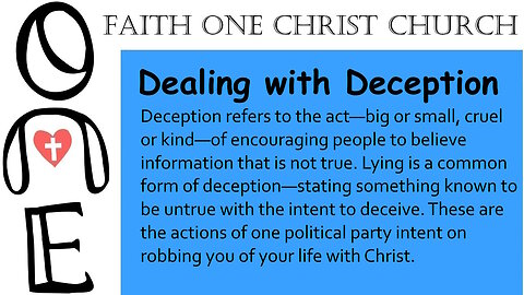 Dealing with Deception