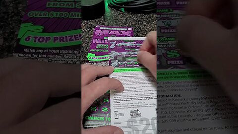 I spent another $50 on Scratch Off Lottery Tickets!