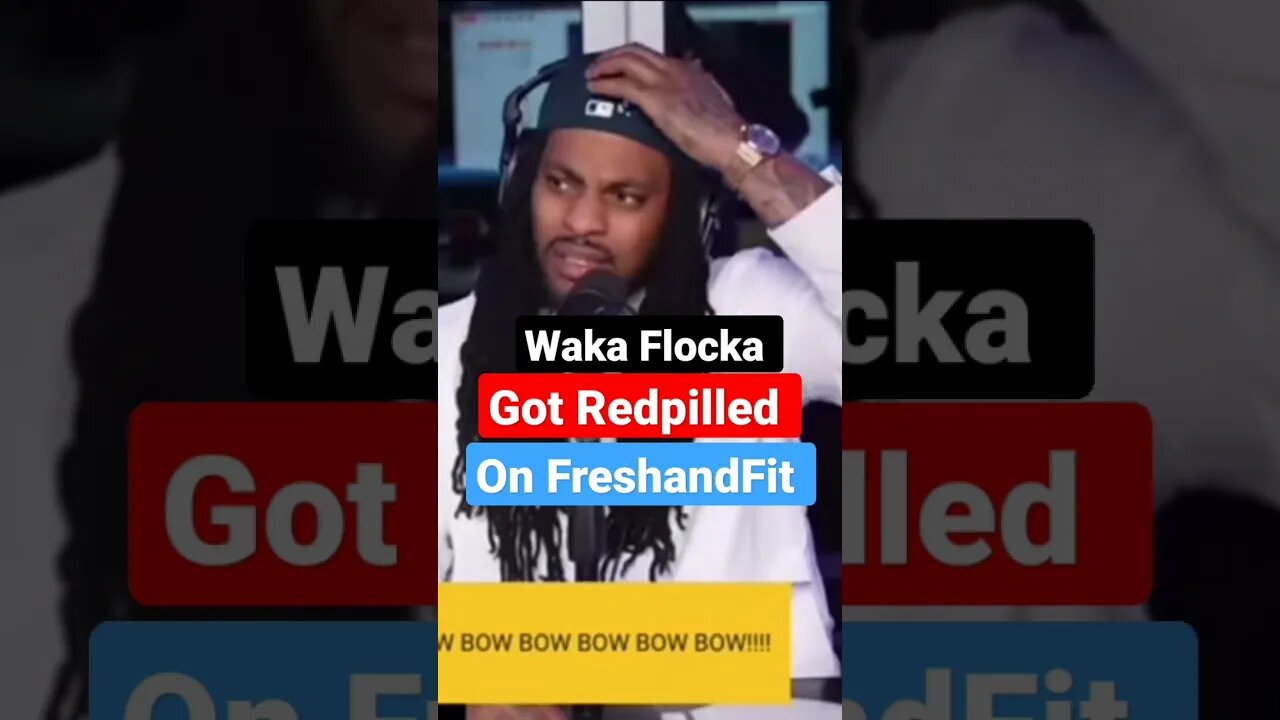 Waka Flocka Got Redpilled on FreshandFit Miami #wakaflockaflame #freshandfit #redpilled