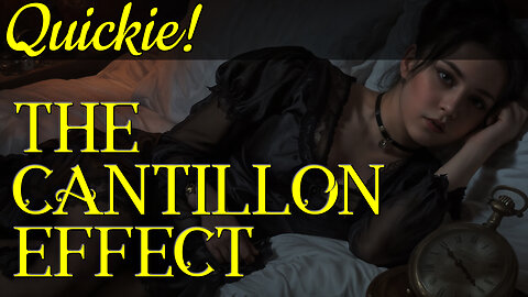 Quickie: The Cantillon Effect