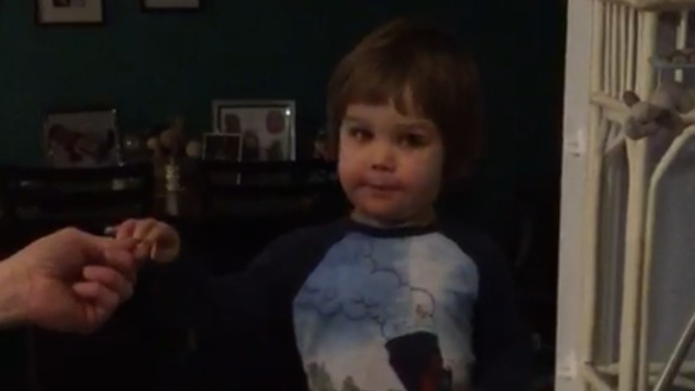 Little Boy Only Eats If He Can Eat Like A Cat