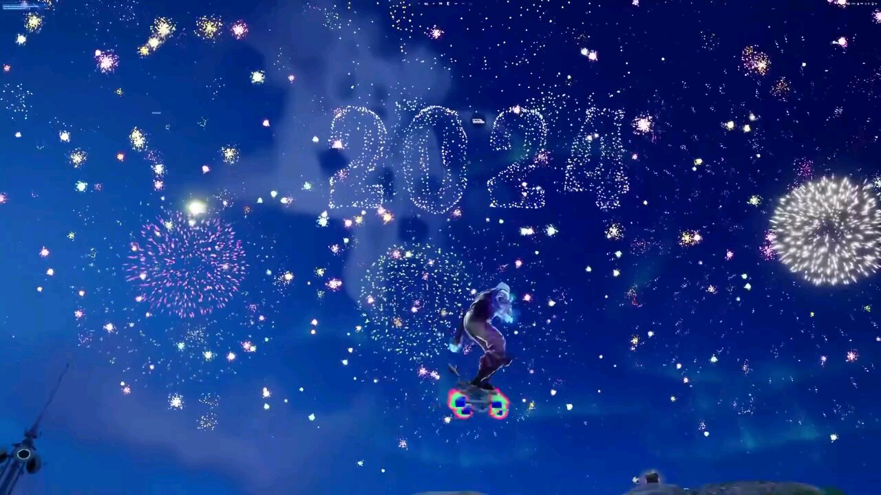 Fortnite New Year Celebration