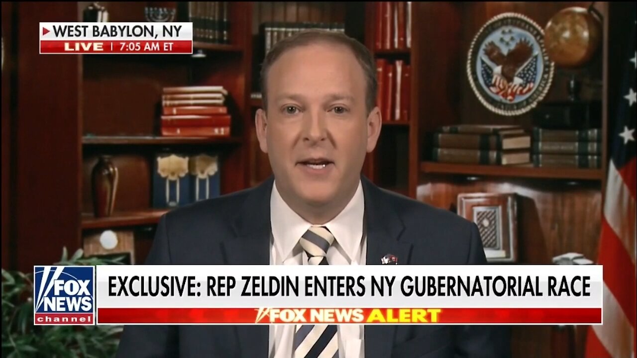Rep Zeldin Announces His Run Against Cuomo For Gov of NY