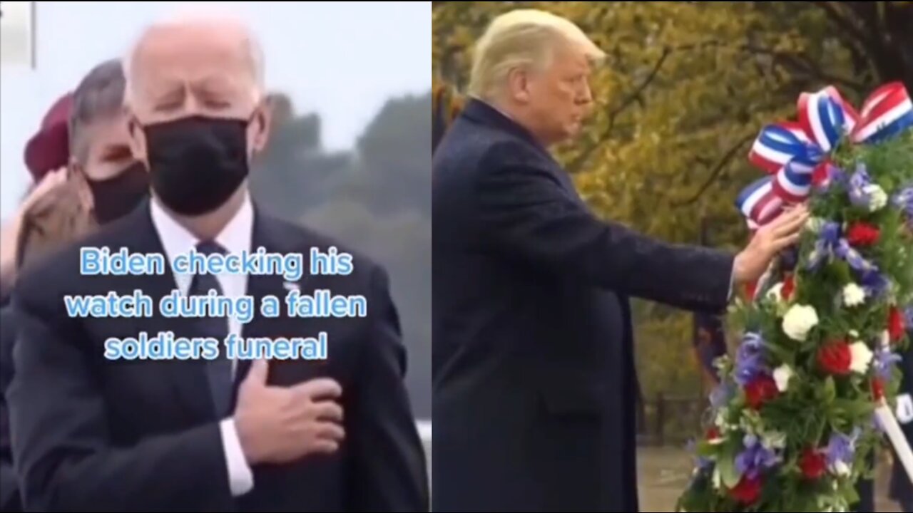 The difference between Biden and former President Trump is appreciation of the war dead [Politics]