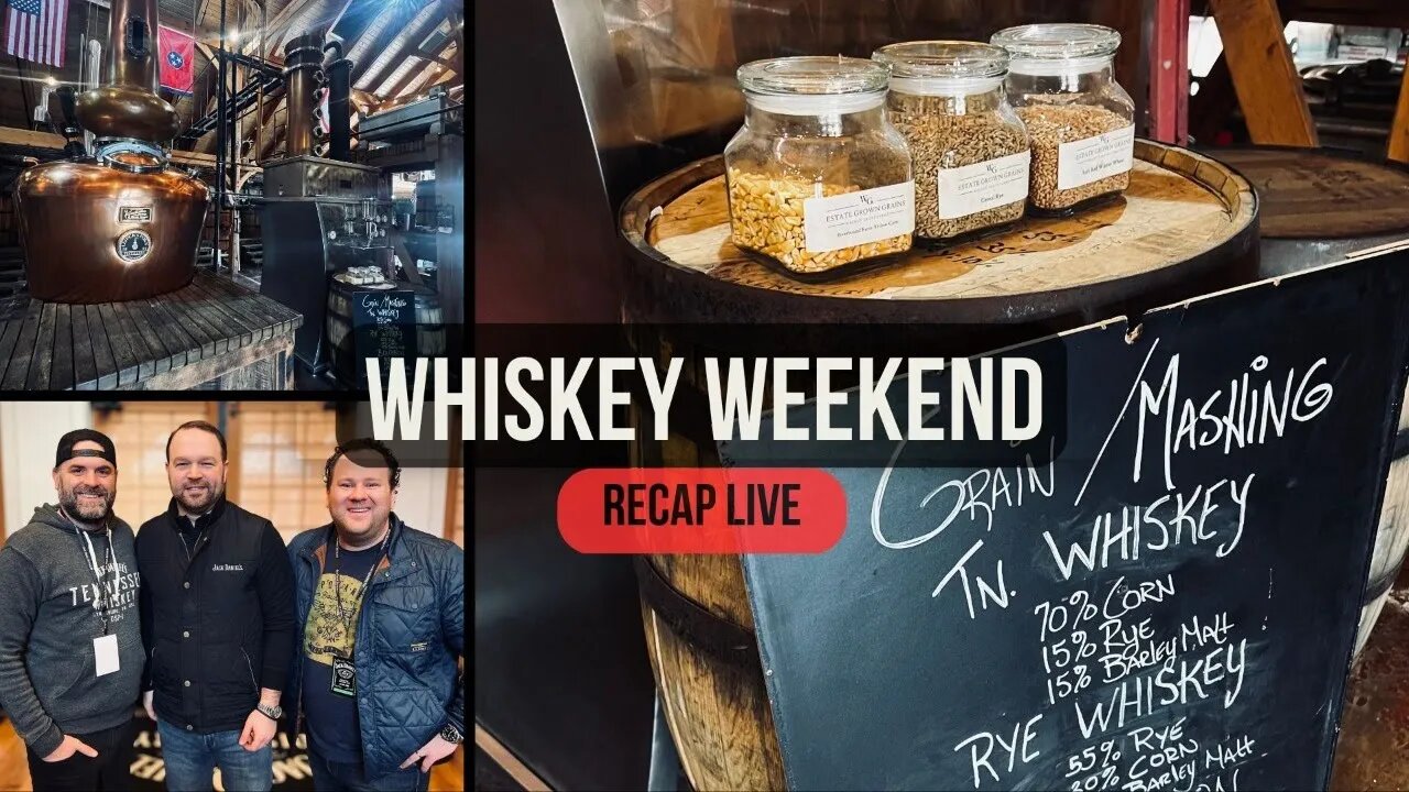 Whiskey Weekend Recap - The Podcask LIVE