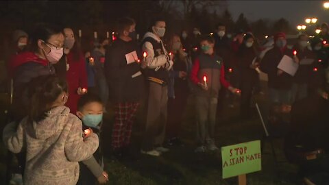 'Stop Asian Hate' candlelight vigil held in Solon to honor victims of Atlanta spa shootings