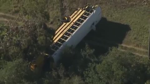 Students airlifted to hospital after bus crash | Digital Short