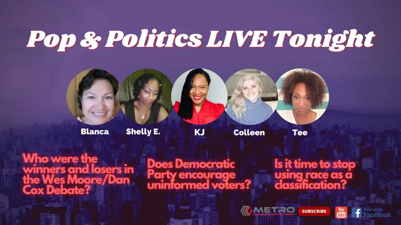 🔴 Pop & Politics LIVE: Democrats LOVE Uninformed Voters | Does RACE Still Matter?