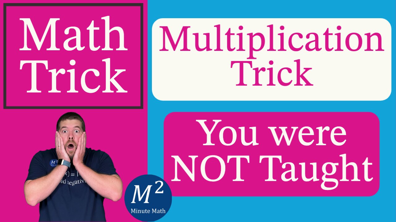 Multiplication Trick You Didn't Learn in School Minute Math Tricks | Part 76-80 #shortscompilation