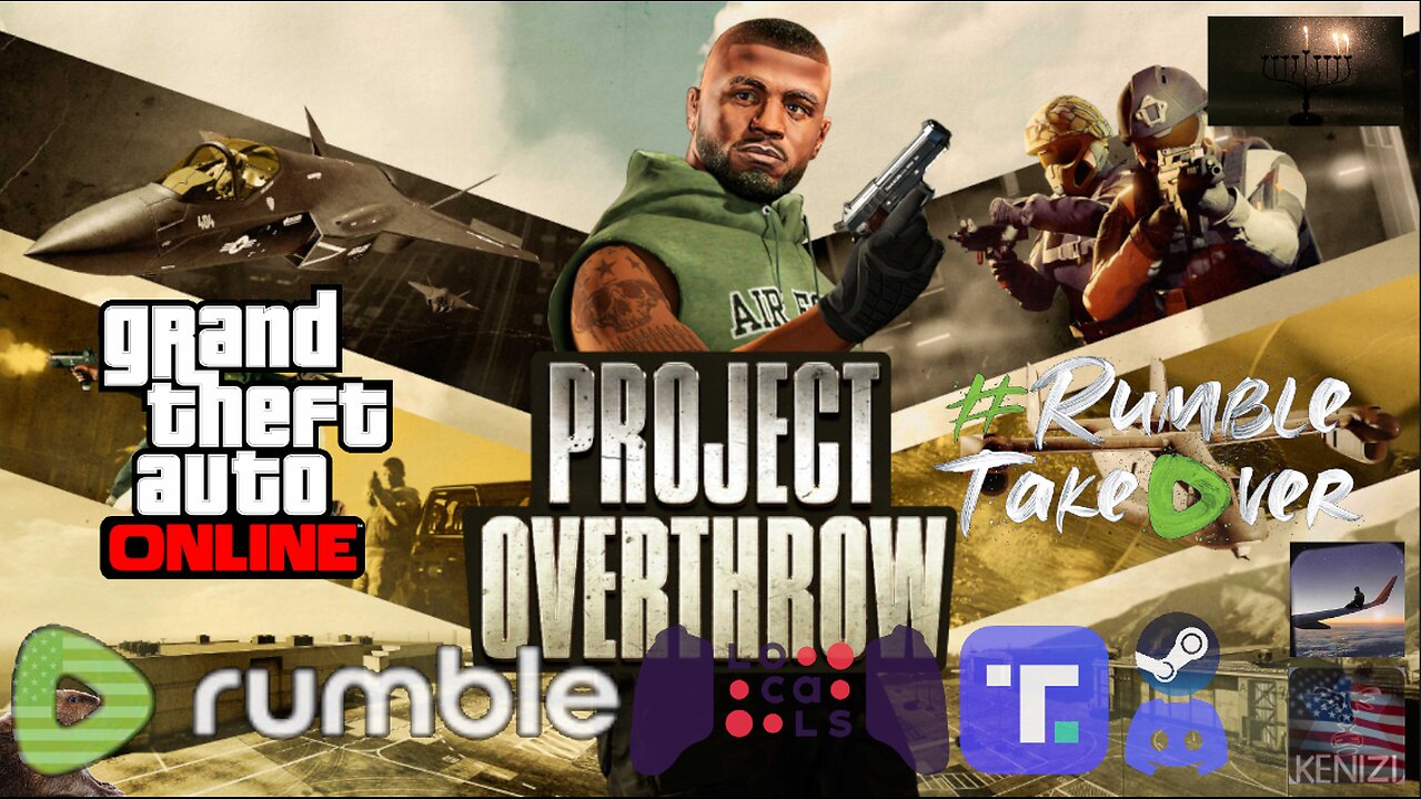 GTAO - Project Overthrow Week 2: Saturday w/ Takumi