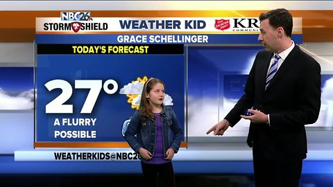 Meet Grace Schellinger, our NBC26 Weather Kid of the Week!