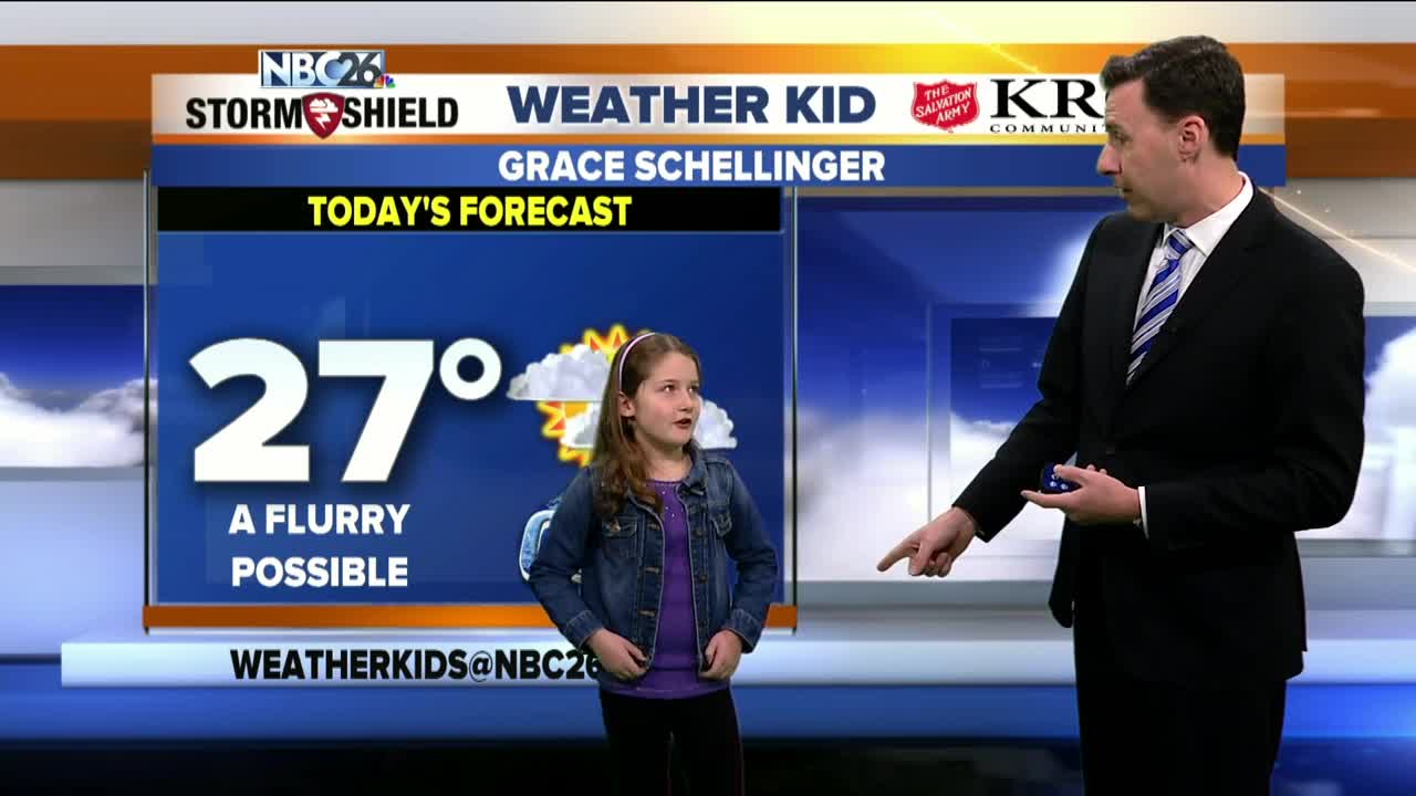 Meet Grace Schellinger, our NBC26 Weather Kid of the Week!