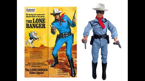 1973 The Lone Ranger Doll & Silver